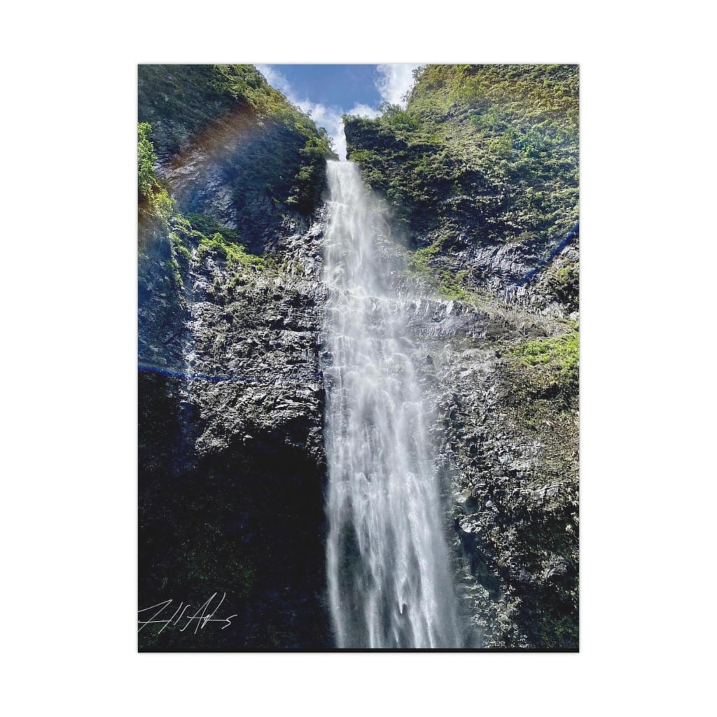 PACE: "CHASING WATERFALLS" (ARTWORK) /Premium Matte Poster (PRINT)