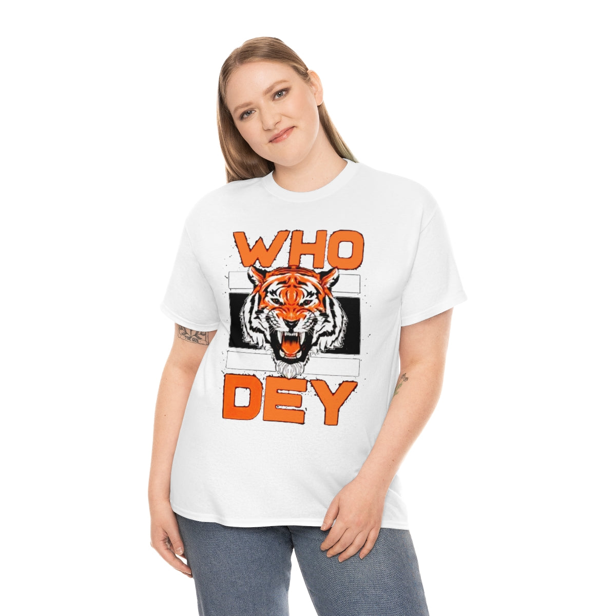 PACE: "WHODEY TIGER"/ Unisex Heavy Cotton T-Shirt