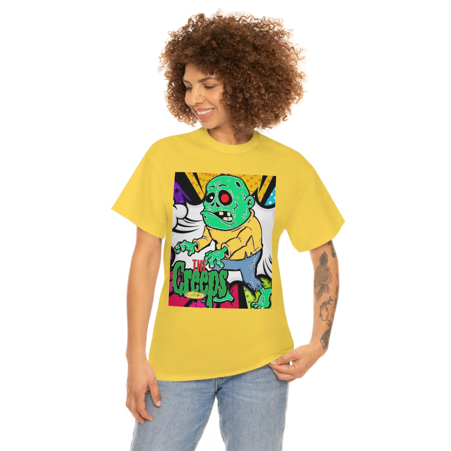 "THE CREEP COLLECTION" CREEP: 3 / Unisex Heavy Cotton Tee