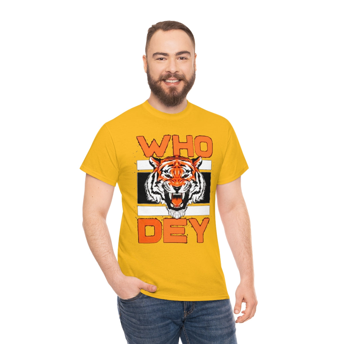 PACE: "WHODEY TIGER"/ Unisex Heavy Cotton T-Shirt